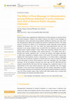 Research paper thumbnail of The Effect of Foot Massage on Hemodynamic among Patients Admitted in to the Intensive Care Unit of General Public Hospital, Indonesia