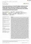 Research paper thumbnail of The fluvial architecture of buried floodplain sediments of the Weiße Elster River (Germany) revealed by a novel method combination of drill cores with two-dimensional and spatially resolved geophysical measurements