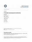 Research paper thumbnail of 2004-0401 A Piecewise Linear Approach to Overbooking