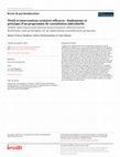 Research paper thumbnail of TDAH et interventions scolaires efficaces : fondements et principes d’un programme de consultation individuelle