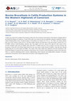 Research paper thumbnail of Bovine Brucellosis in Cattle Production Systems in the Western Highlands of Cameroon