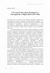 Research paper thumbnail of A 19. század végi magyar divatlapok és a nőmozgalmak: A Magyar Bazár (1873-1901)