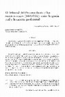 Research paper thumbnail of El Tribunal del Protomedicato y los médicos reales (n 1665-1724): entre la gracia real y la carrera profesional