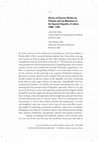 Research paper thumbnail of Stories of Disease Written by Patients and Lay Mediators in the Spanish Republic of Letters (1680-1720)