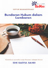 Research paper thumbnail of BUNDARAN HUKUM DALAM LEMBARAN