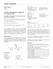 Research paper thumbnail of 2,4-Bis(3-chlorophenyl)-3-azabicyclo[3.3.1]nonan-9-one