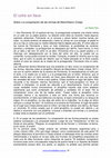 Research paper thumbnail of El cofre sin llave: sobre La conspiración de las formas de Maximiliano Crespi