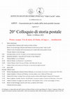 Research paper thumbnail of 20° Colloquio di storia postale