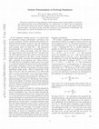 Research paper thumbnail of Genetic polymorphism in an evolving population