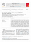 Research paper thumbnail of Community-based physical activity as adjunctive smoking cessation treatment: Rationale, design, and baseline data for the Lifestyle Enhancement Program (LEAP) randomized controlled trial