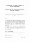 Research paper thumbnail of Retransmission and Backoff Strategies for Wireless Broadcasting