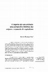 Research paper thumbnail of O império da concorrência: uma perspectiva histórica das origens e expansão do capitalismo