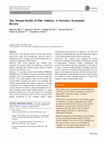 Research paper thumbnail of The Mental Health of Elite Athletes: A Narrative Systematic Review