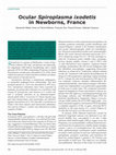 Research paper thumbnail of Ocular Spiroplasma ixodetis in Newborns, France