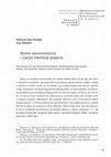 Research paper thumbnail of Homo oeconomicus - zarys ewolucji pojęcia