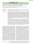 Research paper thumbnail of The first fossil record of a bone assemblage accumulated by New World vultures (Gruta do Pres epio, Holocene, southern Brazil