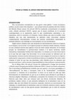 Research paper thumbnail of Tocar la tierra: el andar como metodología creativa.