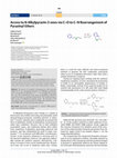 Research paper thumbnail of Access to N-Alkylpyrazin-2-ones via C–O to C–N Rearrangement of Pyrazinyl Ethers