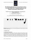 Research paper thumbnail of The Relationship Between Twenty-First-Century Learning Model (4Cs), Student Satisfaction and Student Performance-Effectiveness