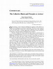 Research paper thumbnail of The Collective Black and Principles to Actions