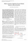 Research paper thumbnail of Multi-symmetric Ciphering System Module Based on Microcontroller