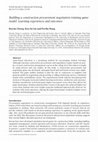 Research paper thumbnail of Building a construction procurement negotiation training game model: Learning experiences and outcomes