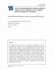 Research paper thumbnail of Career decision-making skills of primary education students in Greece : planning of career guidance activities throughout the curriculum