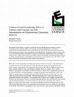 Research paper thumbnail of Follower-Focused Leadership : Effect of Follower Self-Concepts and Self-Determination on Organizational Citizenship Behavior