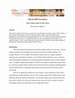 Research paper thumbnail of 1 March 2009 Newsletter Early Urban Centres In West Africa By