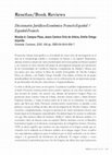 Research paper thumbnail of Reseñas/Book Reviews Diccionario Jurídico-Económico Francés-Español / Español-Francés