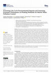 Research paper thumbnail of Screening Life Cycle Environmental Impacts and Assessing Economic Performance of Floating Wetlands for Marine Water Pollution Control