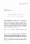 Research paper thumbnail of Polish Humanities, French Theory, and the Need for a Strong Subject. Historyka, vol. 51, 2021: 17-37 [DOI: 10.24425/hsm.2021.138877]