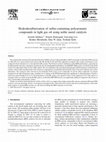 Research paper thumbnail of Hydrodesulfurization of sulfur-containing polyaromatic compounds in light gas oil using noble metal catalysts