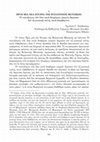 Research paper thumbnail of «Πρὸς μιὰ νέα Ἱστορία τῆς Βυζαντινῆς Μουσικῆς: Ὁ “κατάλογος τῶν ὅσοι κατὰ διαφόρους καιροὺς ἤκμασαν ἐπὶ τῇ μουσικῇ ταύτῃ, κατὰ ἀλφάβητον”»