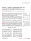 Research paper thumbnail of Association of Nocturia and Mortality: Results From the Third National Health and Nutrition Examination Survey