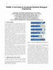 Research paper thumbnail of TASBE : A ToolChain to Accelerate Synthetic Biological Engineering