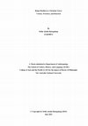 Research paper thumbnail of Being Muslim in a Christian Town: Variety, Practices and Renewal