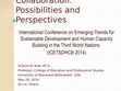 Research paper thumbnail of International Collaboration:  Possibilities and Perspectives