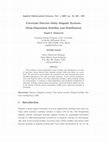 Research paper thumbnail of Uncertain Discrete Delay Singular Systems: Delay-Dependent Stability and Stabilization