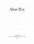 Research paper thumbnail of "Altar Boy" after Jamaica Kincaid's "Girl"