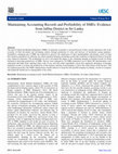 Research paper thumbnail of Maintaining Accounting Records and Profitability of SMEs: Evidence from Jaffna District in Sri Lanka