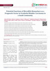 Research paper thumbnail of Potential Functions of MicroRNA Biomarkers as a Prognostic Factor in Urothelial Bladder Carcinoma in a Saudi Community