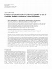 Research paper thumbnail of Combined Genetic Biomarkers Confer Susceptibility to Risk of Urothelial Bladder Carcinoma in a Saudi Population