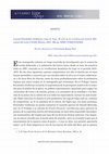 Research paper thumbnail of Reseña a: Leonor Fernández Guillermo, Lope de Vega. El arte de la versificación teatral, Ediciones del Lirio-UNAM, México, 2021, 266 pp. ISBN: 9786078785209