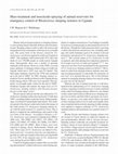 Research paper thumbnail of Mass-treatment and insecticide-spraying of animal reservoirs for emergency control of Rhodesiense sleeping sickness in Uganda