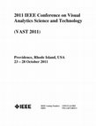 Research paper thumbnail of 6th IEEE Conference on Visual Analytics Science and Technology, IEEE VAST 2011, Providence, RI, USA, October 23-28, 2011