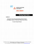 Research paper thumbnail of Facing the trial of internationalizing clinical trials to developing countries: with some evidence from Mexico