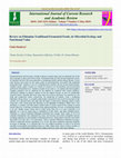 Research paper thumbnail of International Journal of Current Research in