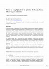 Research paper thumbnail of Sobre la complejidad de la práctica de la enseñanza. Observar para rediseñar