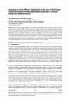 Research paper thumbnail of Assessing Air Force Officers' Satisfaction on the Use of SOC Virtual Classroom: Input to Professional Military Education e-Learning Design and Implementation